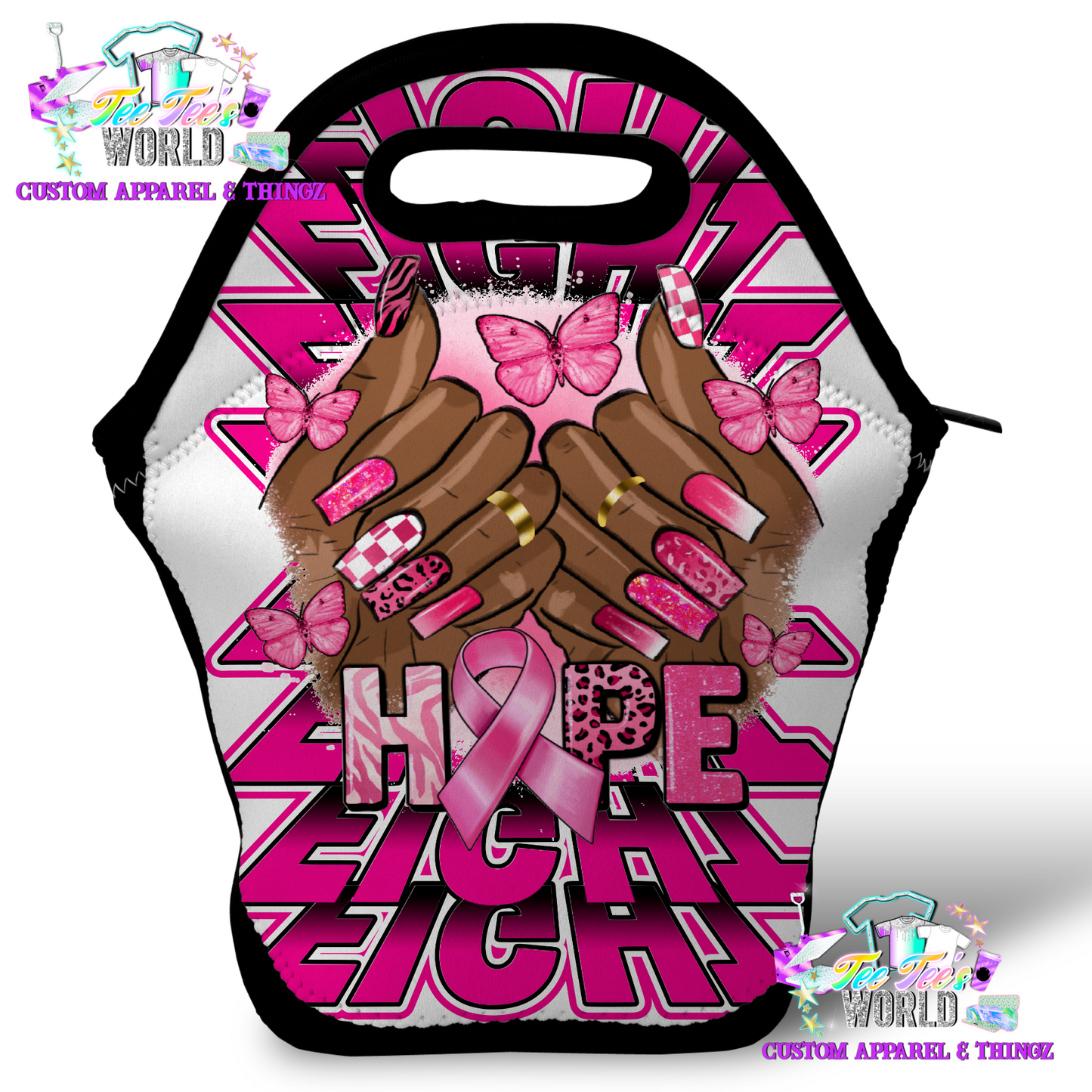 Breast Cancer Awareness Ready To Print PNG Bundle Digital Files