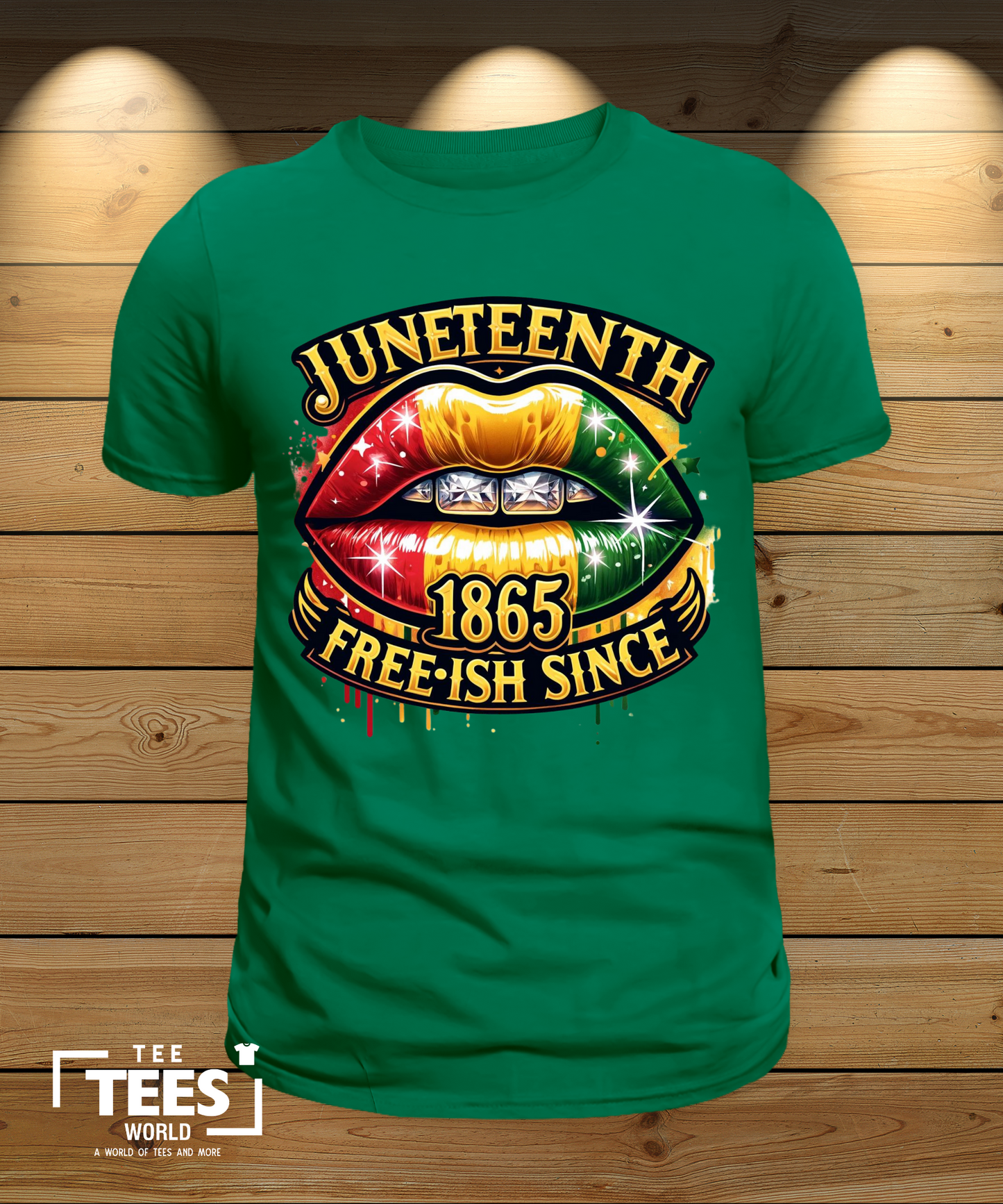 Juneteenth Free-ish Lips 1865 T-Shirt