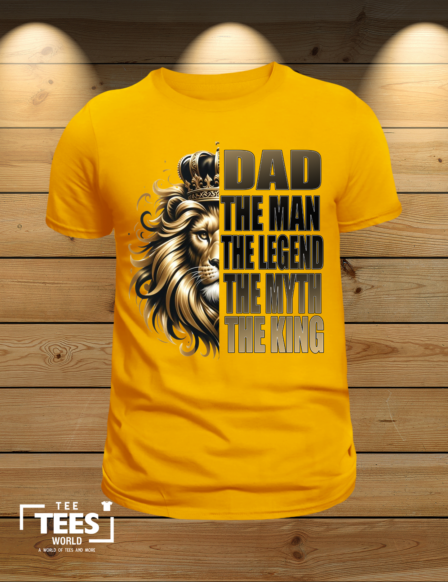 Dad The Man The Legend The Myth The King T-Shirt