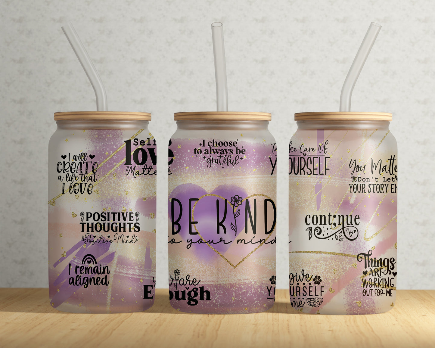 Be Kind UV DTF Wrap ONLY