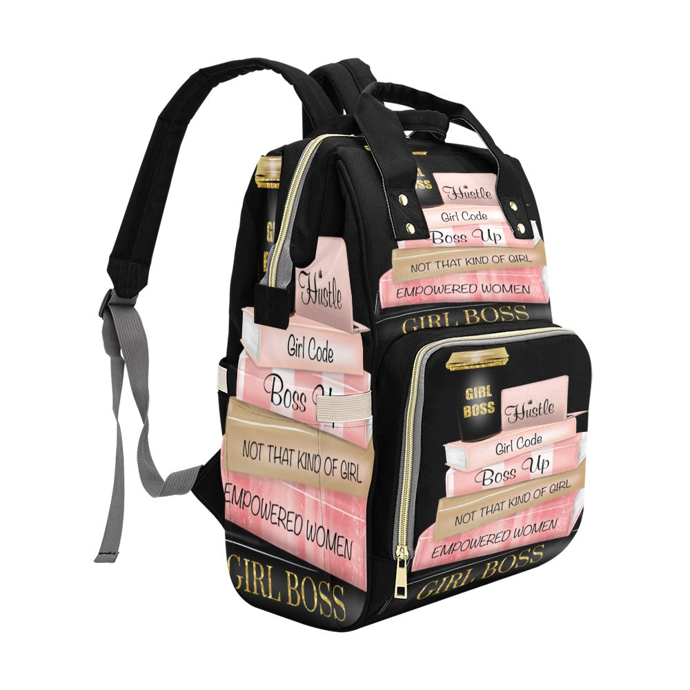 GIRLBOSS Multi-Function Diaper Backpack/Diaper Bag
