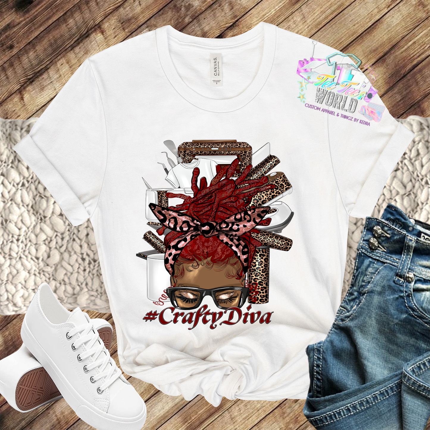 #CraftyDiva DTF Transfer