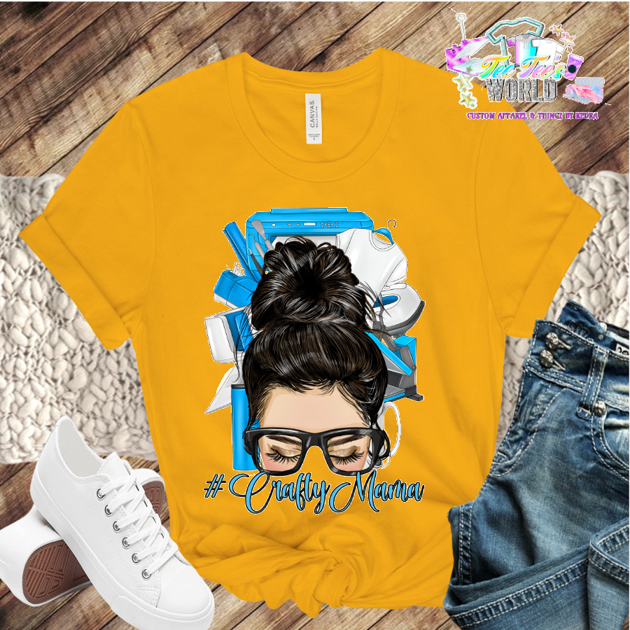 #CraftyMama Turquoise Digital PNG File