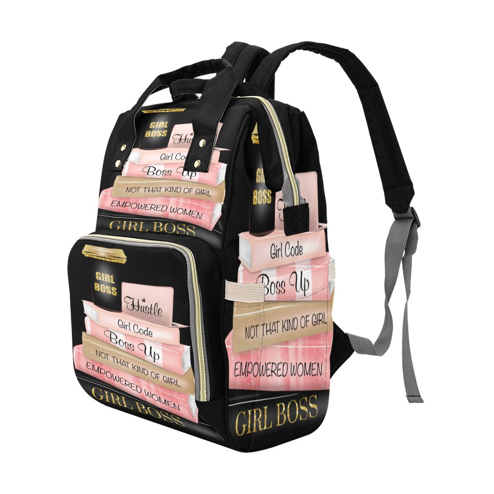 GIRLBOSS Multi-Function Diaper Backpack/Diaper Bag