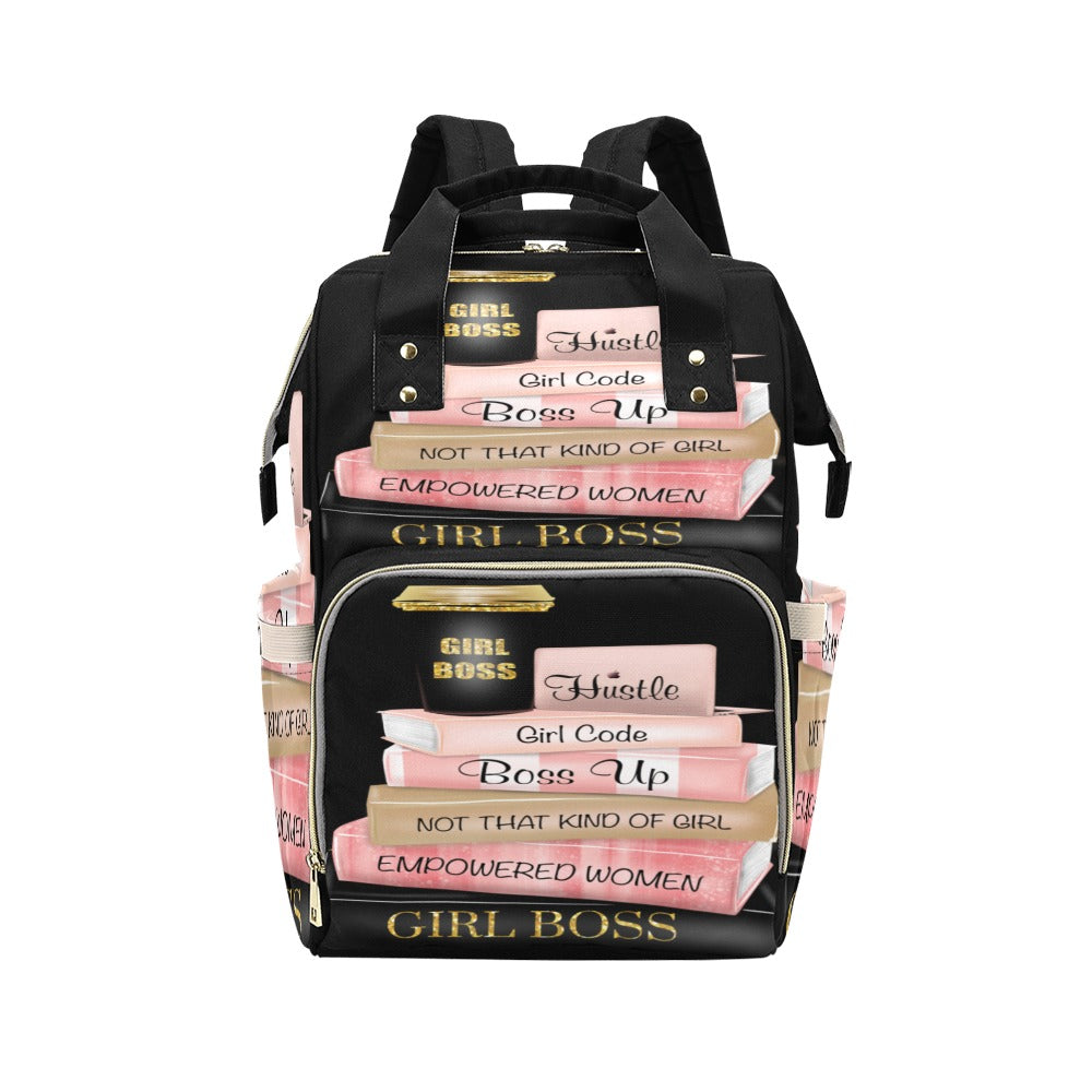 GIRLBOSS Multi-Function Diaper Backpack/Diaper Bag