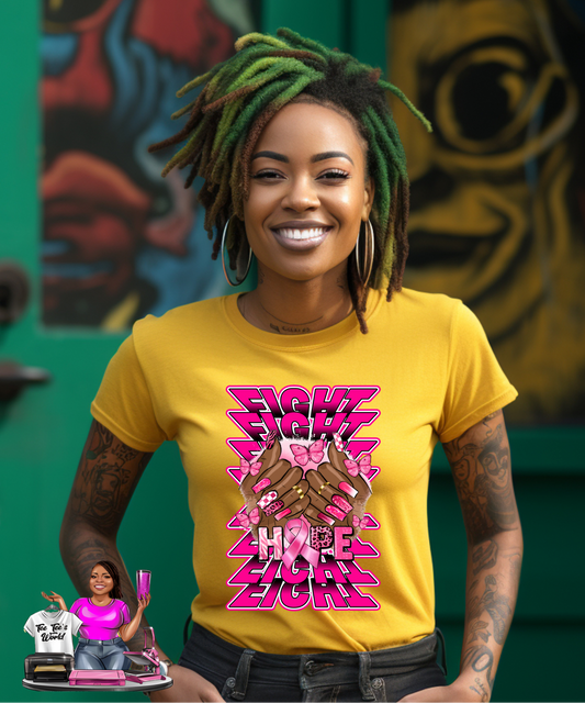 Fight Hope Breast Cancer T-Shirt
