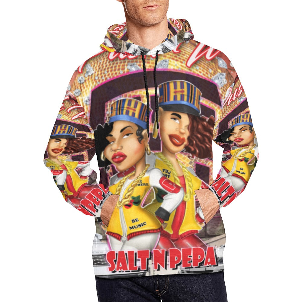 Salt And Peppa #1 All Over Print Hoodie (USA Size)